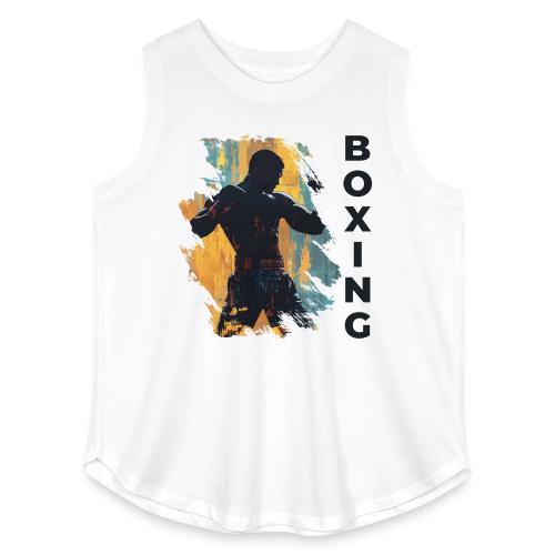 Boxing Fuel - Women's Curvy Relaxed Tank Top