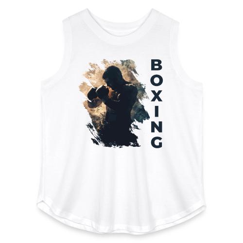 Boxing Ready - Women's Curvy Relaxed Tank Top