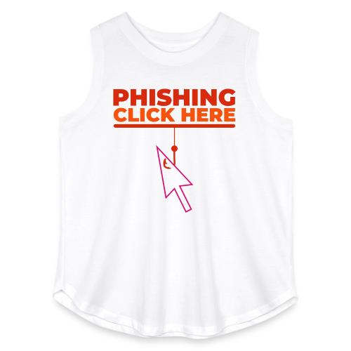 Phishing: Hooked by Deception - Women's Curvy Relaxed Tank Top