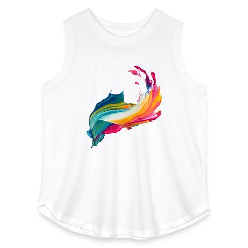 Spectrum Stream - Women's Curvy Relaxed Tank Top