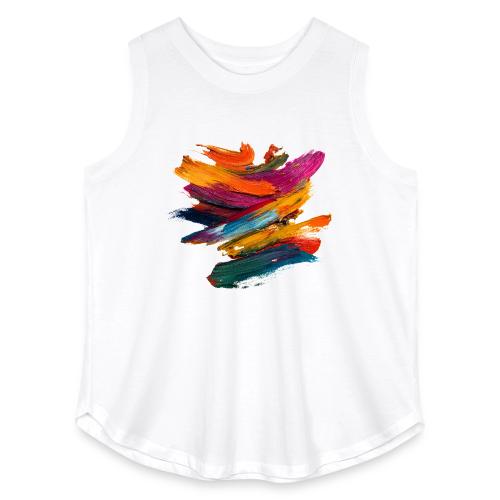 Harmony in Motion - Women's Curvy Relaxed Tank Top