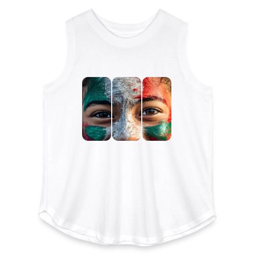 Colors of México - Women's Curvy Relaxed Tank Top