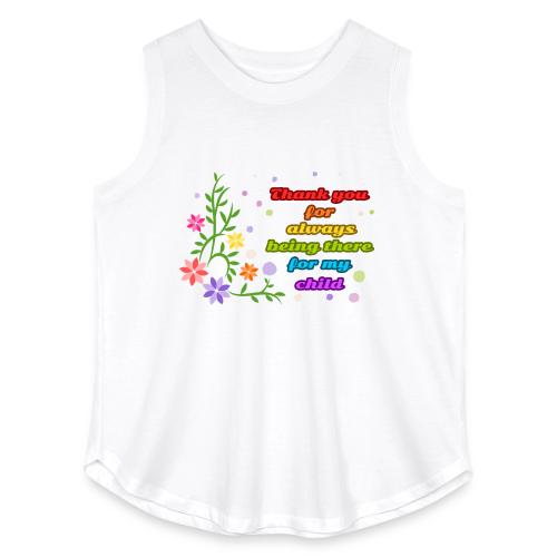 Heart of the Classroom - Women's Curvy Relaxed Tank Top
