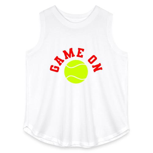 Game On Tennis - Women's Curvy Relaxed Tank Top