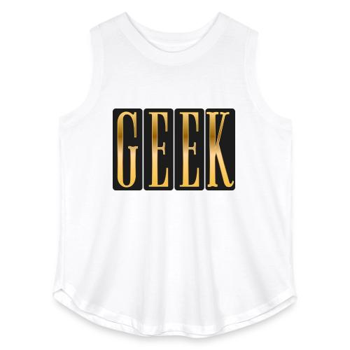 Proudly Geek - Women's Curvy Relaxed Tank Top