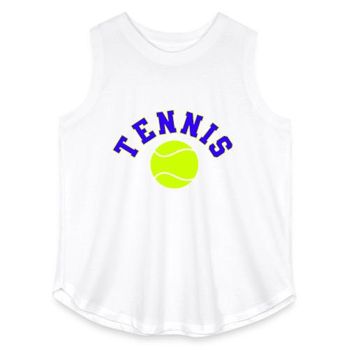 Tennis: Serve in Style - Women's Curvy Relaxed Tank Top
