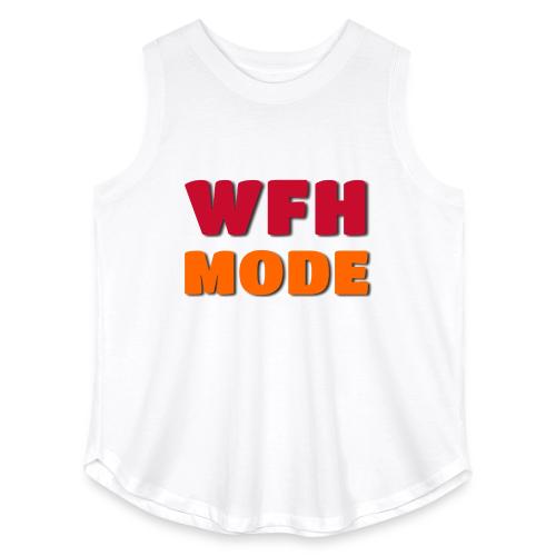 WFH Mode Remote Work Lifestyle Design - Women's Curvy Relaxed Tank Top