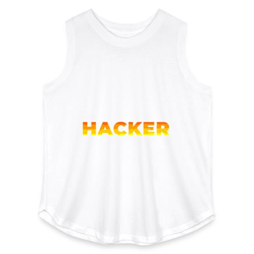 White Hat Hacker - Women's Curvy Relaxed Tank Top