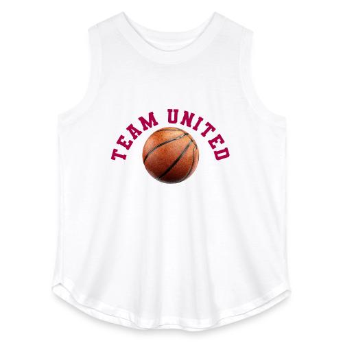 Team United Basketball Unity Design - Women's Curvy Relaxed Tank Top