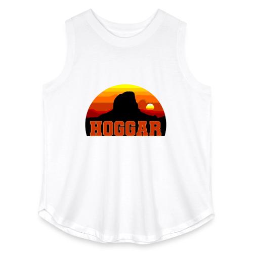 Algeria: Hoggar Desert Horizon - Women's Curvy Relaxed Tank Top