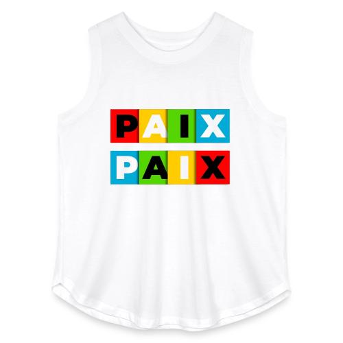 Peace in Colour - Women's Curvy Relaxed Tank Top