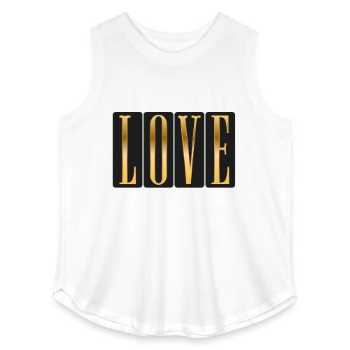 Golden Love - Women's Curvy Relaxed Tank Top