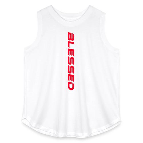 Blessed - Women's Curvy Relaxed Tank Top