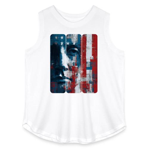 American Echoes - Women's Curvy Relaxed Tank Top