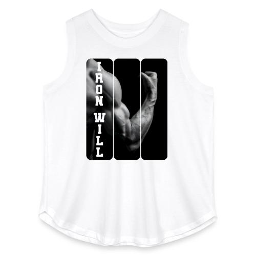 Bodybuilding: Iron Will - Women's Curvy Relaxed Tank Top