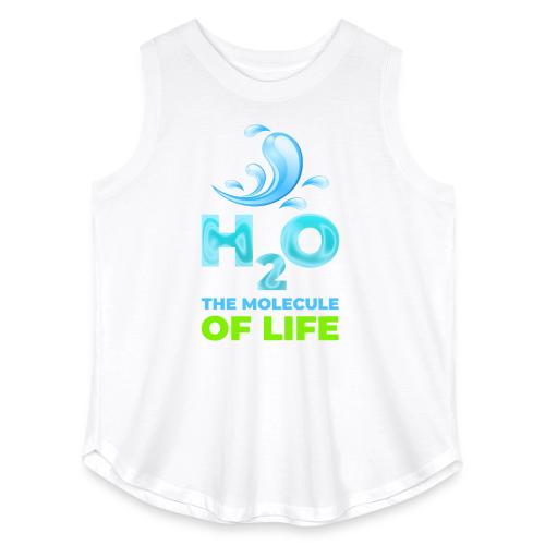 The Molecule of Life - Women's Curvy Relaxed Tank Top