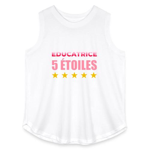 Éducatrice 5 Étoiles - Women's Curvy Relaxed Tank Top