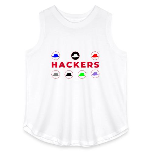 The Spectrum of Hackers - Women's Curvy Relaxed Tank Top