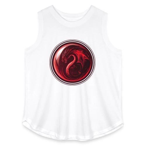 Dragon Orb - Women's Curvy Relaxed Tank Top