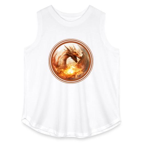 Dragon's Wrath - Women's Curvy Relaxed Tank Top