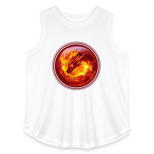 Dragon Blaze - Women's Curvy Relaxed Tank Top