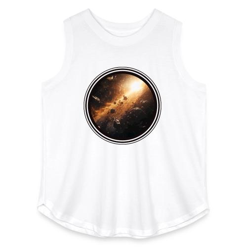 Asteroids Pulse - Women's Curvy Relaxed Tank Top