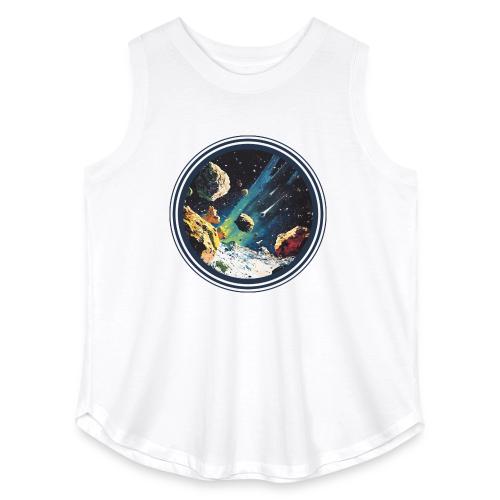 Celestial Collision - Women's Curvy Relaxed Tank Top