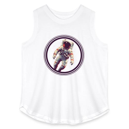 Astronaut: From Earth to the cosmos - Women's Curvy Relaxed Tank Top