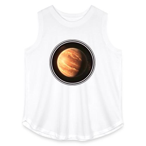 Exoplanet Frontiers - Women's Curvy Relaxed Tank Top