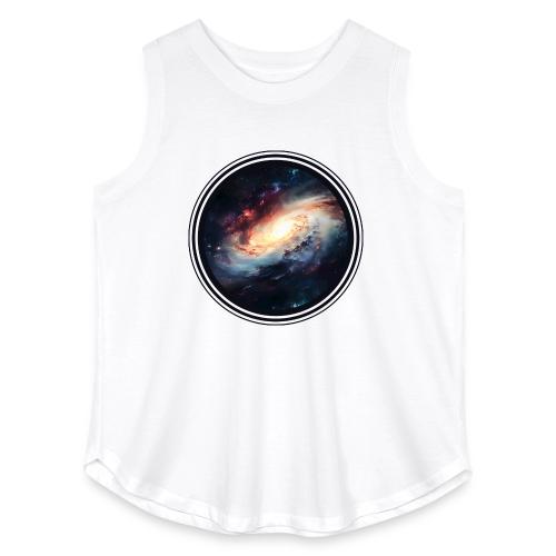 Galaxy Mirage - Women's Curvy Relaxed Tank Top