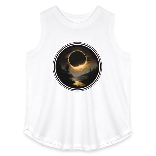Eclipse: Shadowed Light - Women's Curvy Relaxed Tank Top