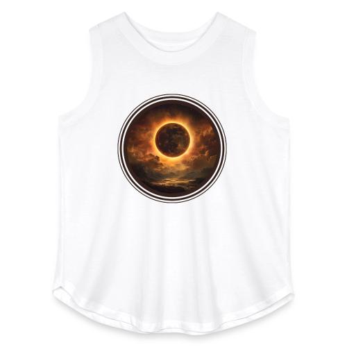Eclipse Canvas - Women's Curvy Relaxed Tank Top