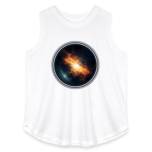 Supernova: cosmic explosion - Women's Curvy Relaxed Tank Top