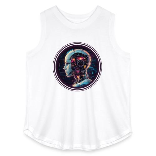 Artificial Intelligence (AI): The Future Circuit - Women's Curvy Relaxed Tank Top