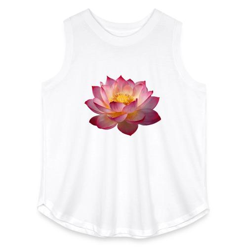 Serenity Lotus Grace - Women's Curvy Relaxed Tank Top