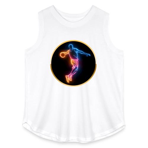 Basketball: Slam Dunk Afterglow - Women's Curvy Relaxed Tank Top