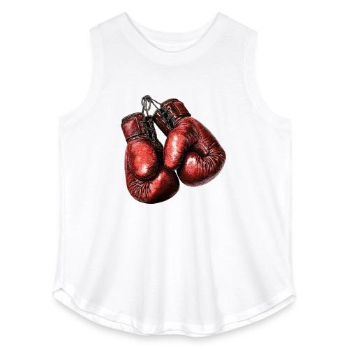 Legacy Boxing Gloves - Women's Curvy Relaxed Tank Top
