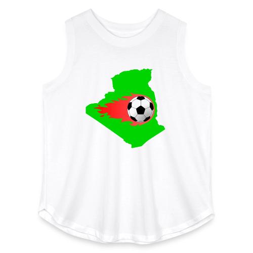 Algerian Football Fire - Women's Curvy Relaxed Tank Top