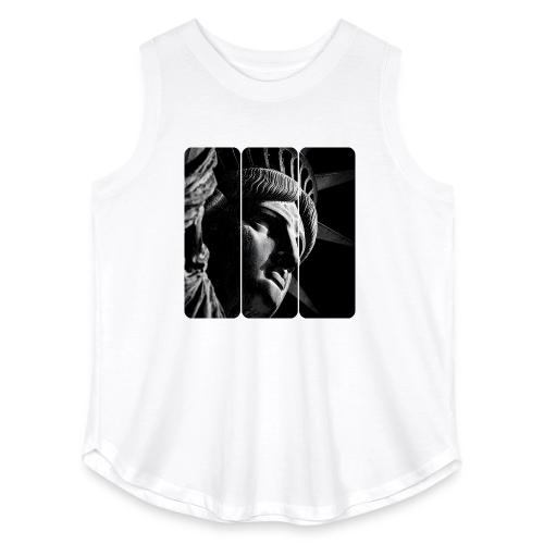 USA: Shadow of Liberty - Women's Curvy Relaxed Tank Top