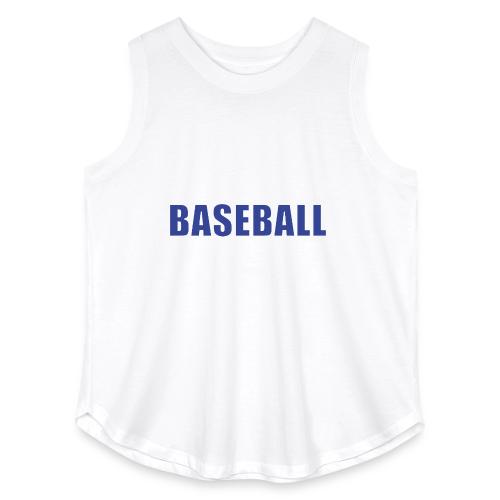 Classic Baseball Swing - Women's Curvy Relaxed Tank Top