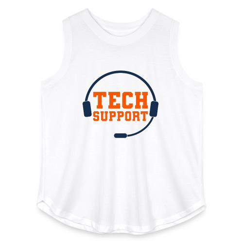 Tech Support Mode On - Women's Curvy Relaxed Tank Top