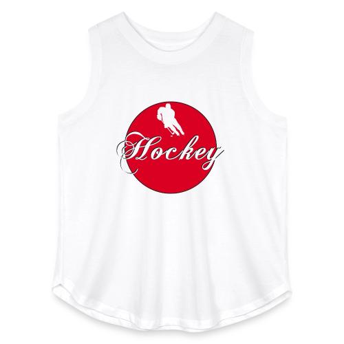 Hockey: Puck Zone - Women's Curvy Relaxed Tank Top