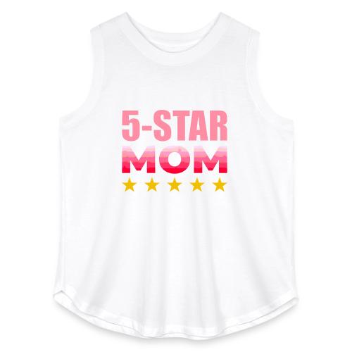 Five Stars Mom - Women's Curvy Relaxed Tank Top