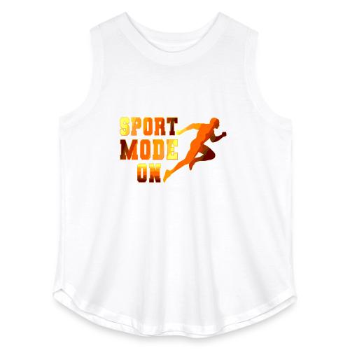 Sport Mode On - Women's Curvy Relaxed Tank Top