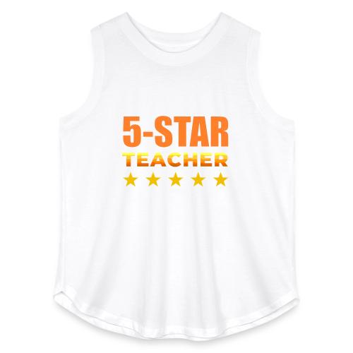 Five-Star Teacher - Women's Curvy Relaxed Tank Top