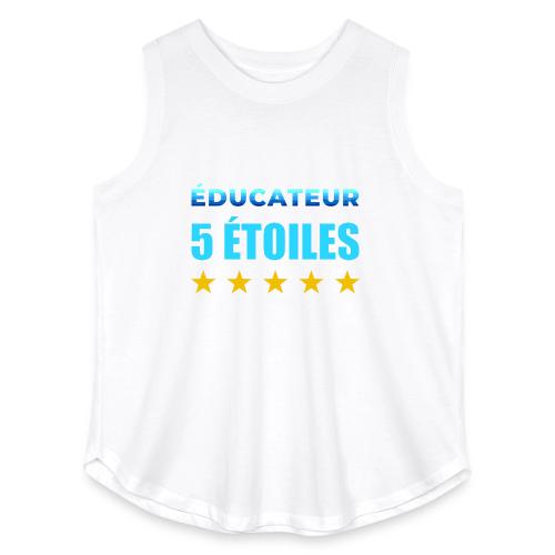 Éducateur 5 Étoiles - Women's Curvy Relaxed Tank Top