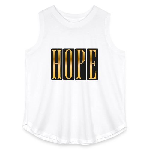 Golden Hope - Women's Curvy Relaxed Tank Top