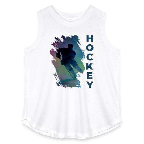 Hockey Pulse - Women's Curvy Relaxed Tank Top