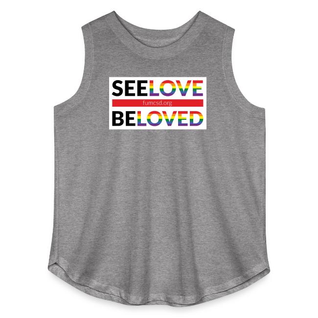FUMCSD See Love, Be Loved: white design background