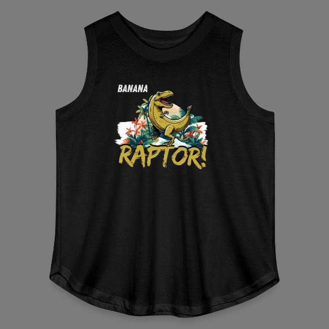 Funny Banana Raptor T-Rex Design